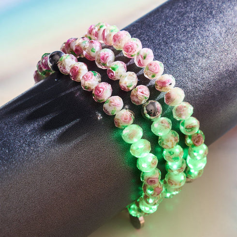 Anemone | Firefly Glas Diamanten Armband
